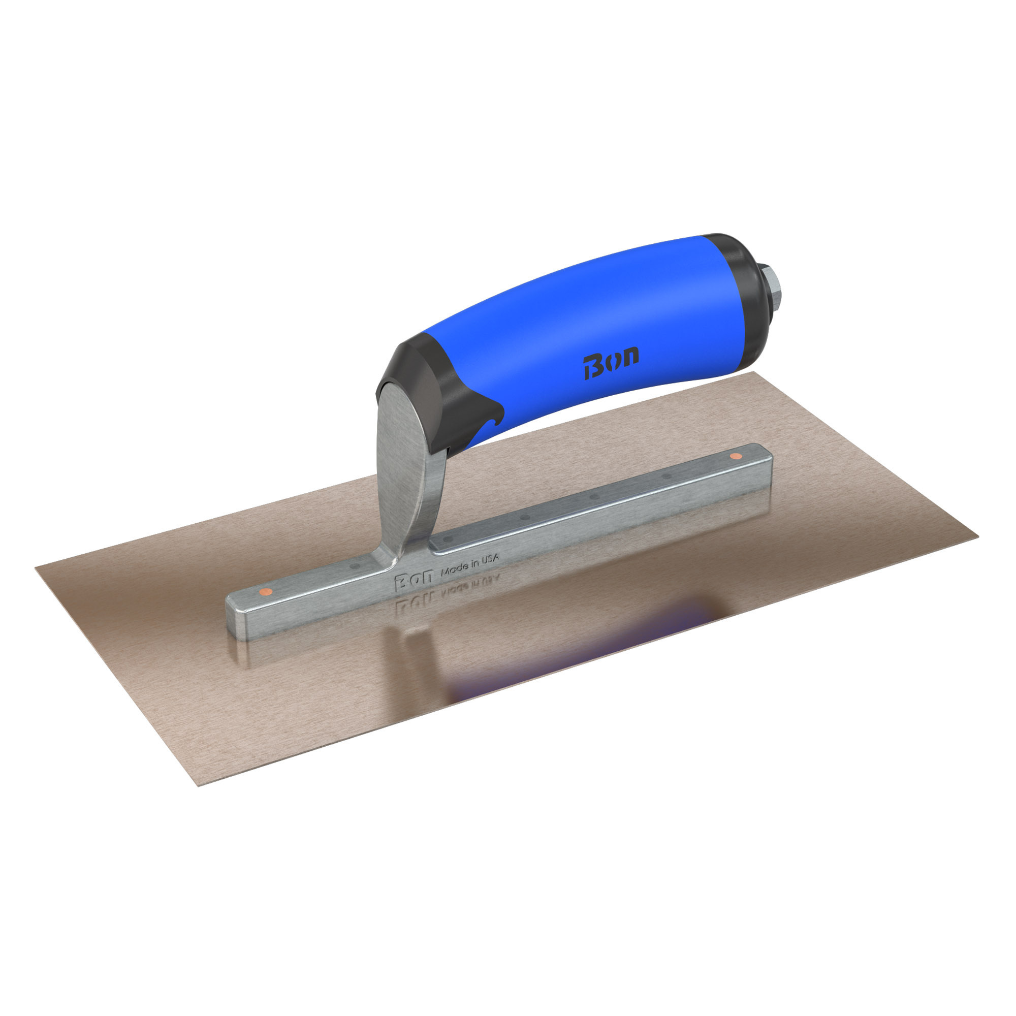Bon Steel City, Finish Trowel - Sq. - Gs - 10 x 4.5 - Cg, Width 4.5 in, Length 10 in, Blade Material Stainless Steel, Model# 67-110